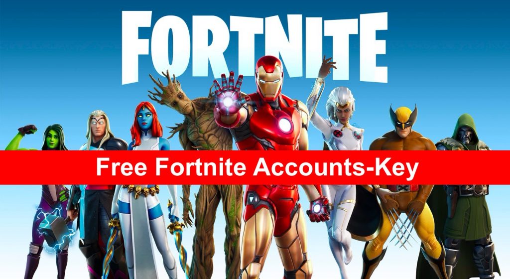 Free Fortnite Accounts-Steam Key