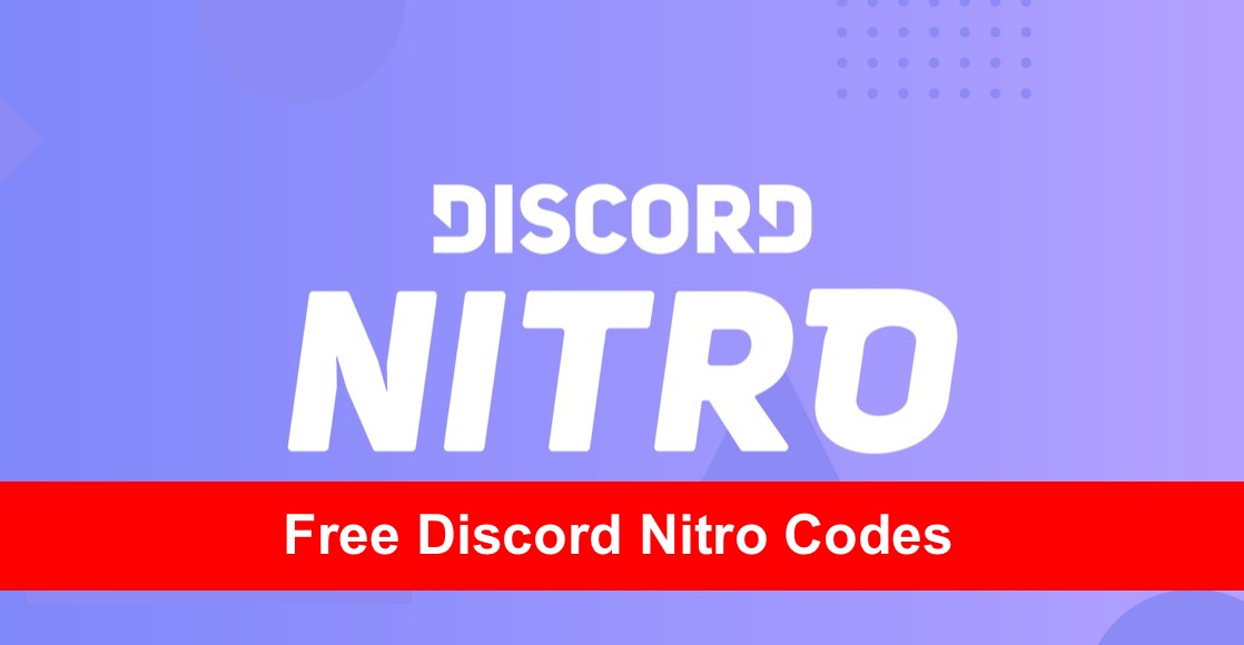 Free Discord Nitro Codes