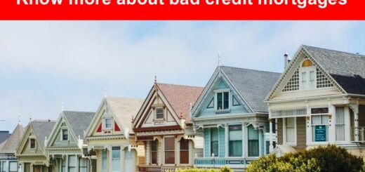 Know more about bad credit mortgages