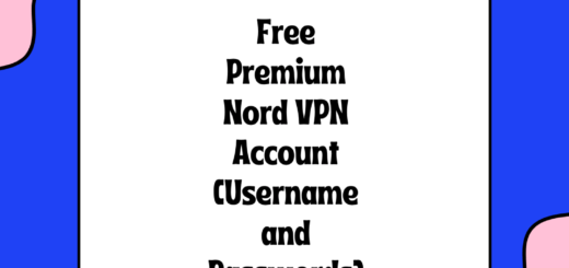 Free Premium Nord VPN Accounts List