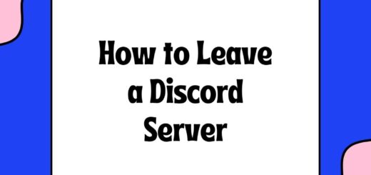 How to Leave a Discord Server
