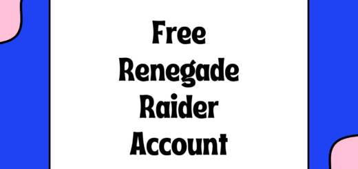 Free Renegade Raider Account